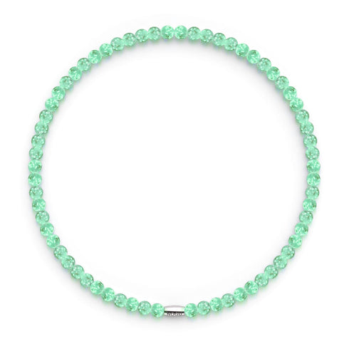 Succulente | Argent sterling .925 | Enveloppe de verre luciole